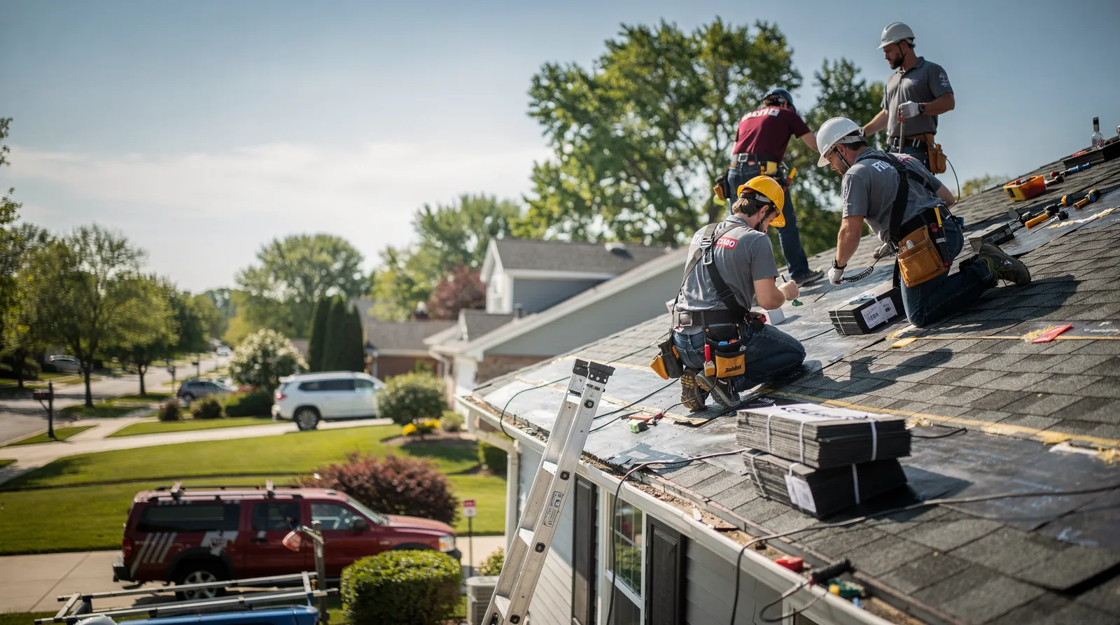 Roof Repair in Kinmundy, IL around you